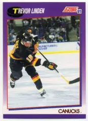 Карточка Trevor Linden/Тревор Линден (Vancouver Canucks/Ванкувер Кэнакс) NHL/НХЛ