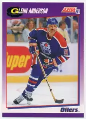 Карточка Glenn Anderson/Гленн Андерсон (Edmonton Oilers/Эдмонтон Ойлерз) НХЛ/NHL