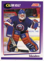 Карточка Glenn Healy/Гленн Хили (New York Islanders/Нью-Йорк Айлендерс) NHL НХЛ