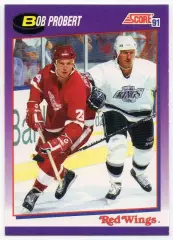Карточка Bob Probert/Боб Проберт (Detroit Red Wings/Детройт Ред Уингз) НХЛ/NHL