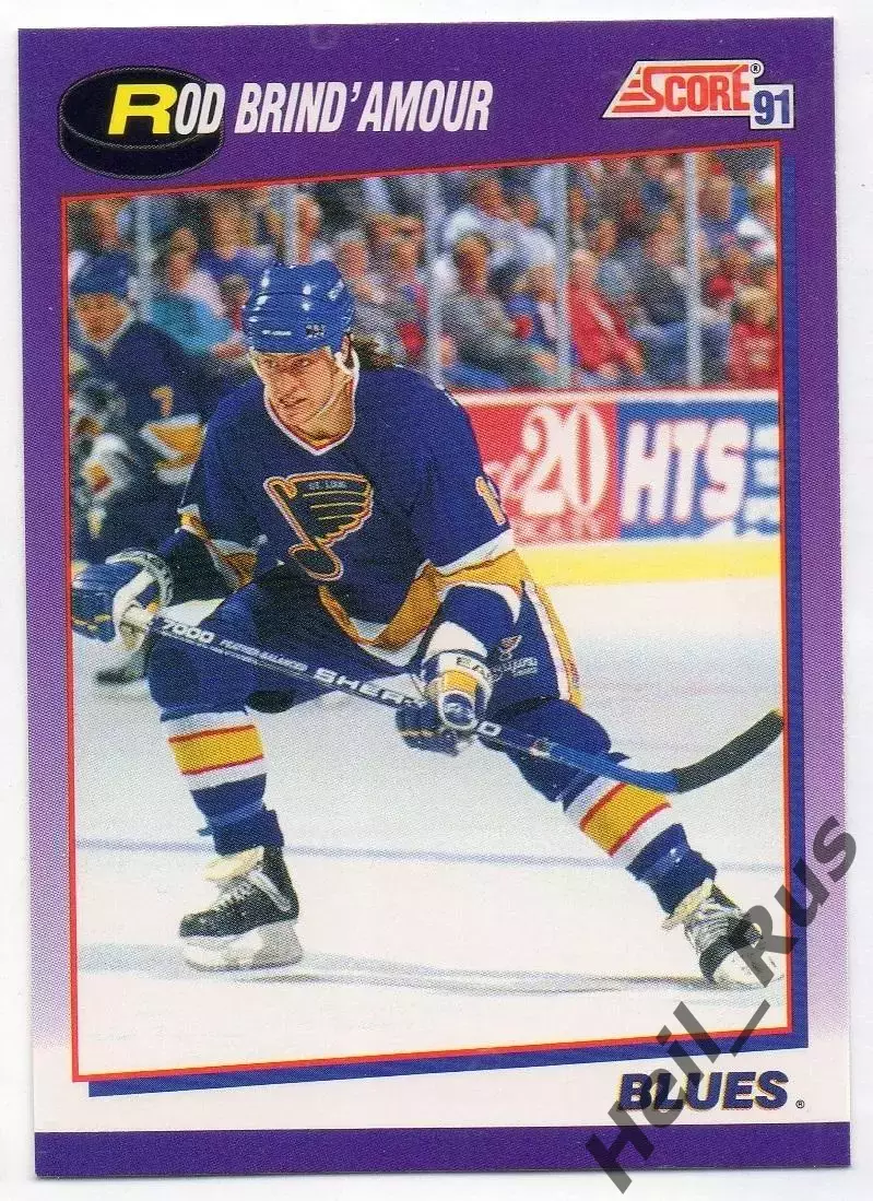 Карточка Rod Brind'Amour/Род Бриндамор (St. Louis Blues/Сент-Луис Блюз) NHL/НХЛ