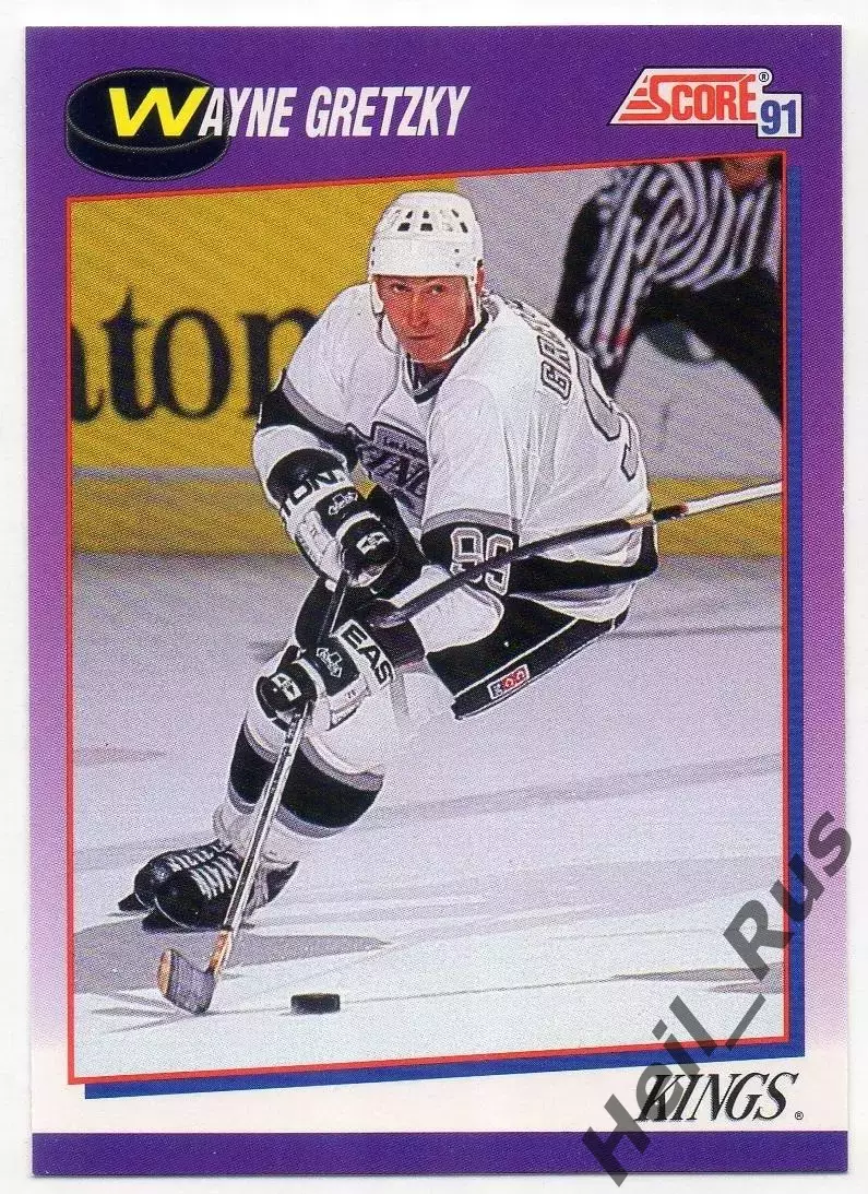Карточка Wayne Gretzky/Уэйн Гретцки Los Angeles Kings/Лос Анджелес Кингз НХЛ/NHL