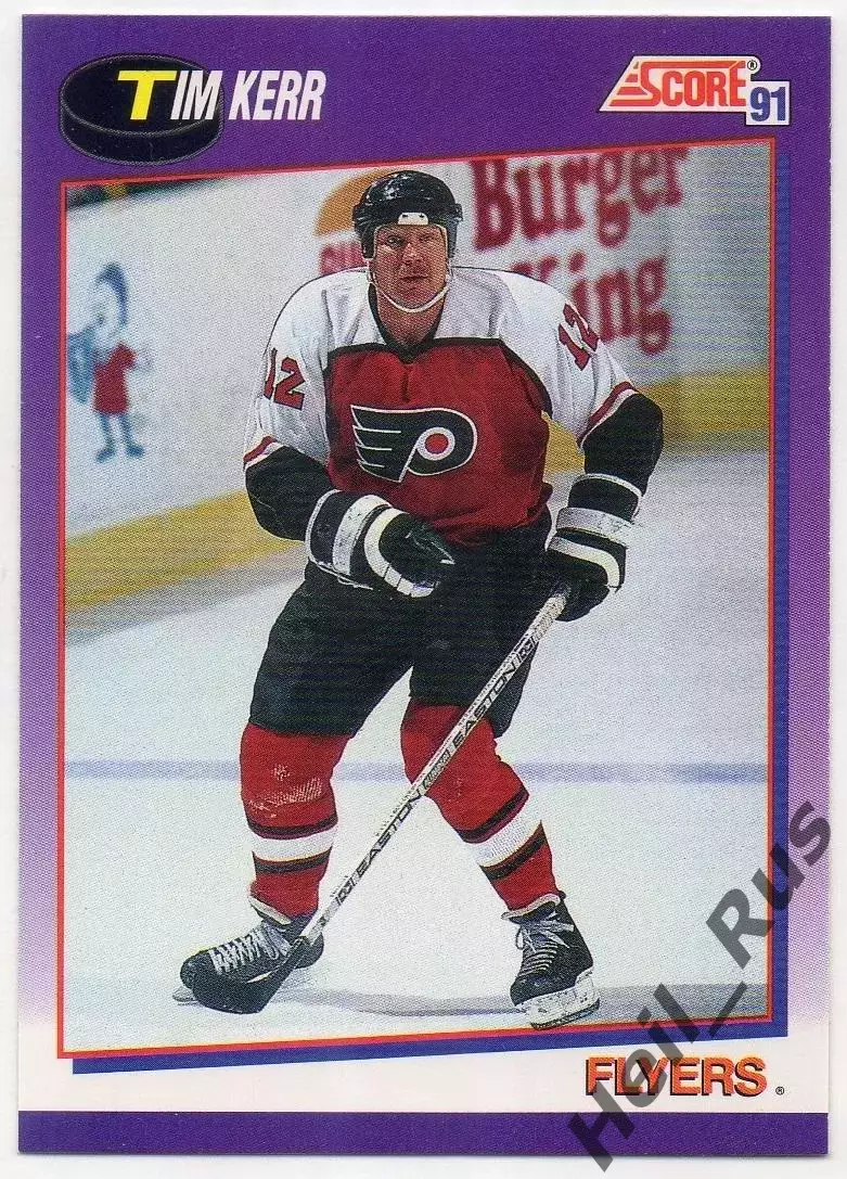 Карточка Tim Kerr/Тим Керр (Philadelphia Flyers/Филадельфия Флайерз) НХЛ/NHL