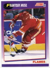 Карточка Frantisek Musil/Франтишек Мусил (Calgary Flames/Калгари Флэймз) НХЛ/NHL