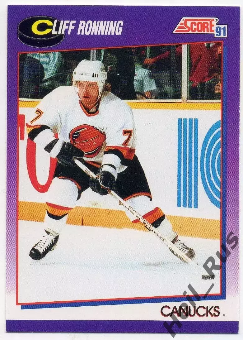 Карточка Cliff Ronning/Клифф Роннинг (Vancouver Canucks/Ванкувер Кэнакс) NHL/НХЛ