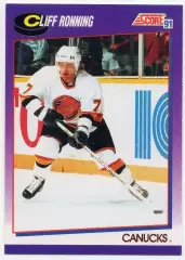 Карточка Cliff Ronning/Клифф Роннинг (Vancouver Canucks/Ванкувер Кэнакс) NHL/НХЛ