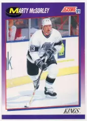 Хоккей. Карточка Marty McSorley/Марти Максорли Kings/Лос-Анджелес Кингз НХЛ/NHL
