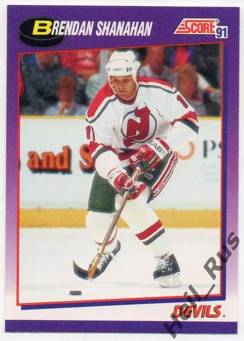 Хоккей. Карточка Brendan Shanahan/Брендан Шэнахэн (Нью-Джерси Девилз) НХЛ/NHL