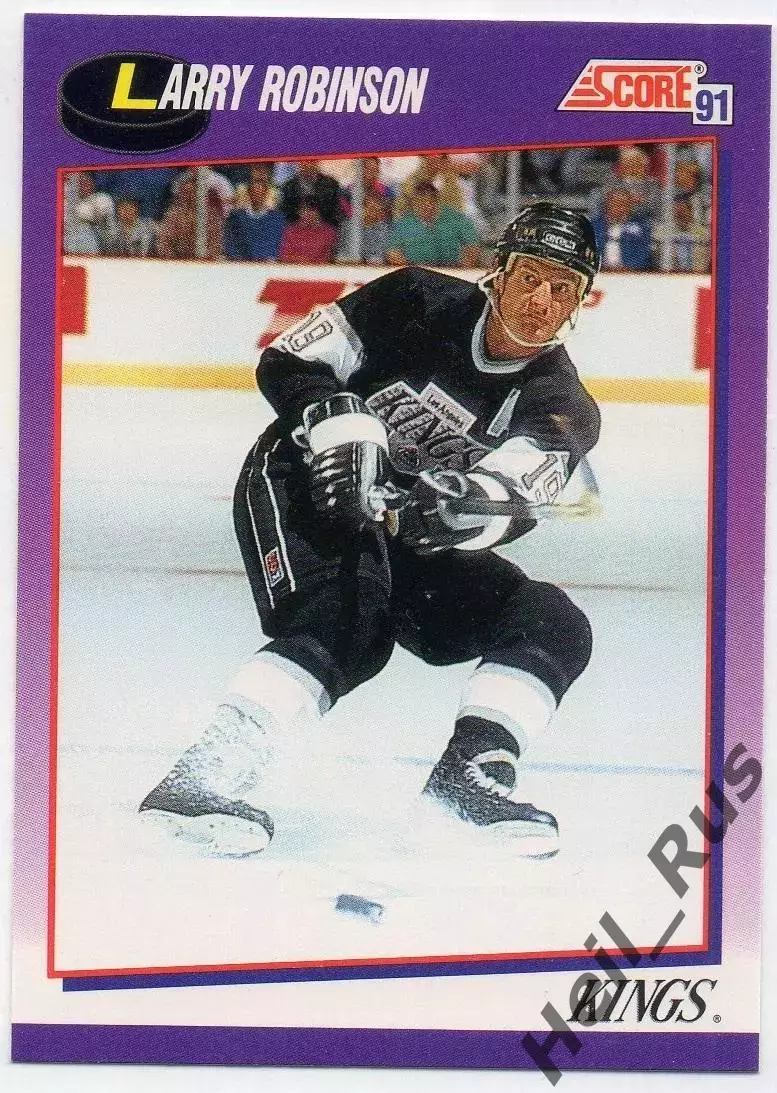 Хоккей Карточка Larry Robinson/Ларри Робинсон (Kings/Лос-Анджелес Кингз) НХЛ/NHL