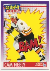 Хоккей. Карточка Cam Neely/Кэм Нили Boston Bruins/Бостон Брюинз НХЛ/NHL 1991/92