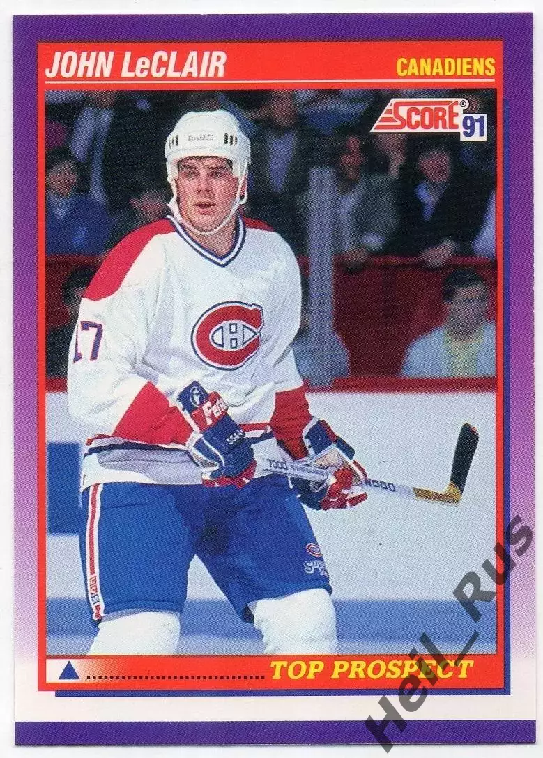 Карточка John LeClair/Джон Леклер Montreal Canadiens/Монреаль Канадиенс НХЛ/NHL