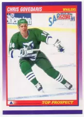 Хоккей Карточка Chris Govеdaris/Крис Говедарис Hartford Whalers/Хартфорд НХЛ/NHL