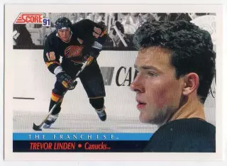 Карточка Trevor Linden/Тревор Линден (Vancouver Canucks/Ванкувер Кэнакс) NHL/НХЛ