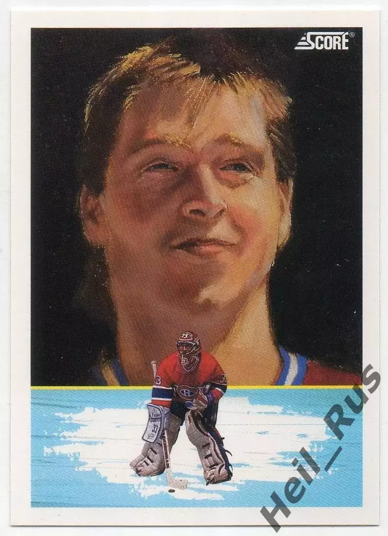 Карточка Patrick Roy/Патрик Руа (Montreal Canadiens/Монреаль Канадиенс) НХЛ, NHL