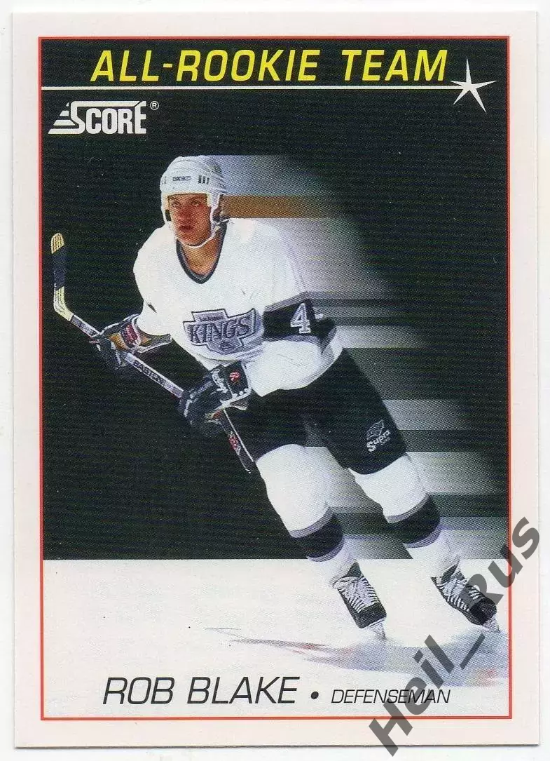 Хоккей Карточка Rob Blake/Роб Блейк Los Angeles Kings/Лос-Анджелес Кингз НХЛ-NHL