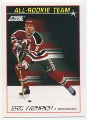 Карточка Eric Weinrich/Эрик Вайнрих New Jersey Devils/Нью-Джерси Девилз НХЛ NHL