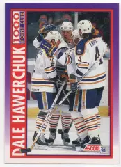 Карточка Dale Hawerchuk / Дэйл Хаверчук (Buffalo Sabres/Баффало Сейбрз) НХЛ/NHL