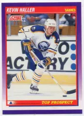 Хоккей; Карточка Kevin Haller/Кевин Холлер Buffalo Sabres/Баффало Сейбрз НХЛ/NHL