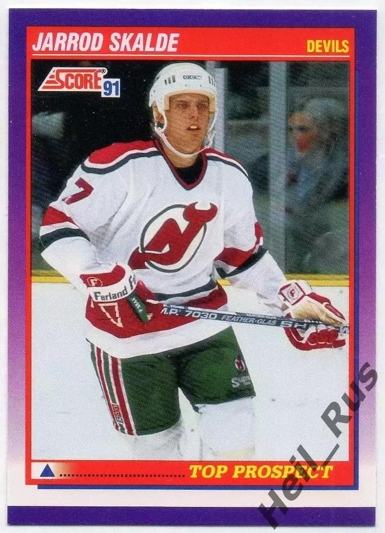 Карточка J. Skalde/Джаррод Скальде (New Jersey Devils/Нью-Джерси Девилз) НХЛ/NHL