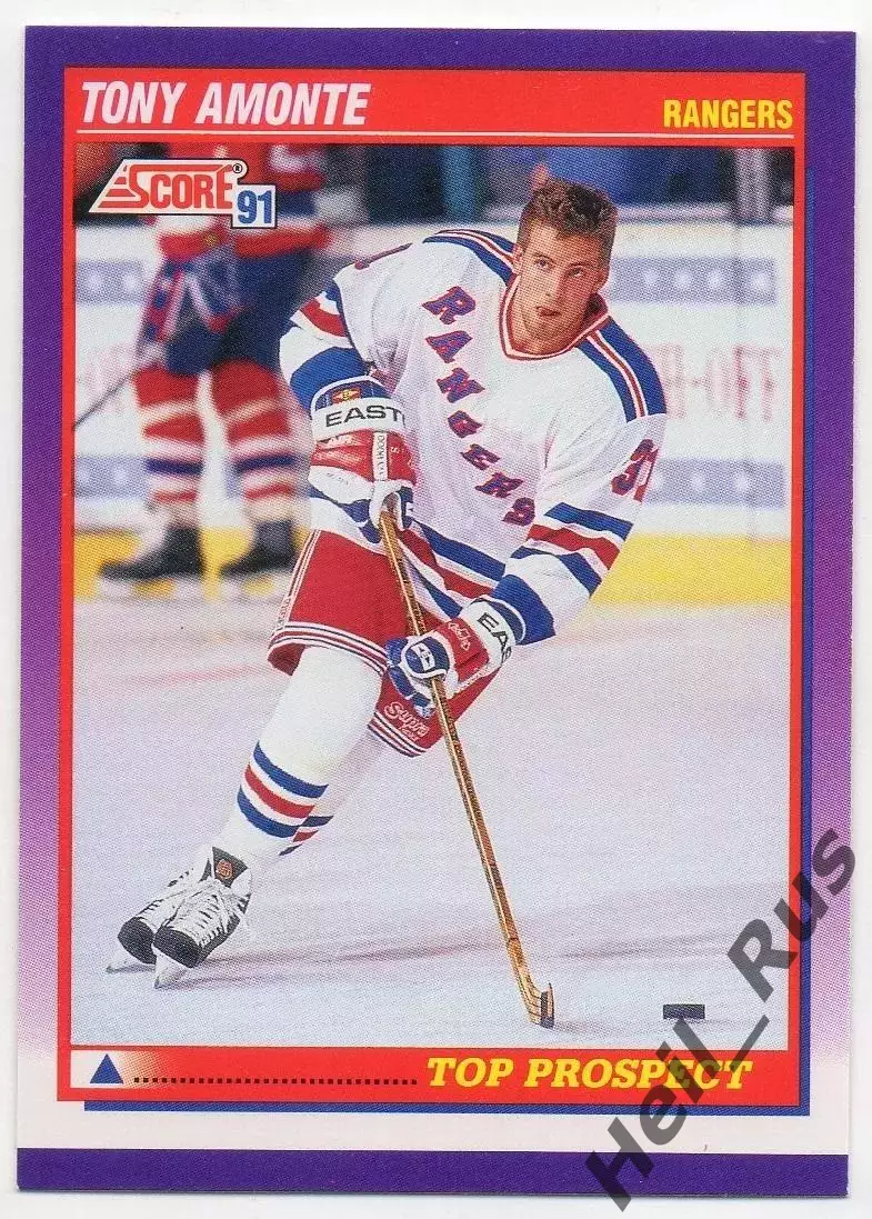 Карточка Tony Amonte/Тони Амонте (New York Rangers / Нью-Йорк Рейнджерс) НХЛ/NHL