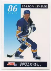 Хоккей Карточка Brett Hull/Бретт Халл (St. Louis Blues/Сент-Луис Блюз) НХЛ, NHL