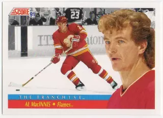 Хоккей Карточка Al MacInnis/Эл Макиннис (Calgary Flames/Калгари Флэймз) НХЛ/NHL