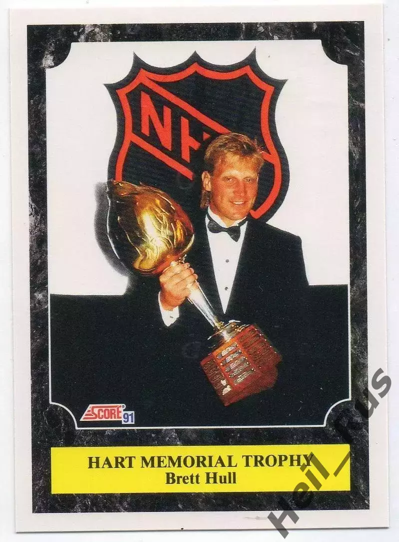 Хоккей Карточка Brett Hull/Бретт Халл (St. Louis Blues/Сент-Луис Блюз) НХЛ - NHL