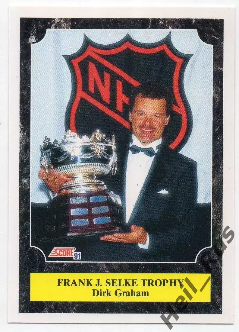 Хоккей Карточка Dirk Graham/Дирк Грэм Chicago Blackhawks/Чикаго Блэкхокс NHL НХЛ