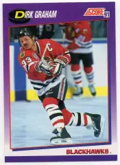 Хоккей Карточка Dirk Graham/Дирк Грэм Chicago Blackhawks Чикаго Блэкхокс НХЛ/NHL