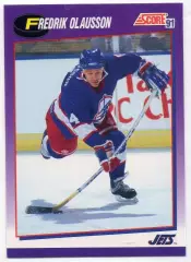 Карточка Fredrik Olausson/Фредрик Олауссон Winnipeg Jets/Виннипег Джетс, НХЛ/NHL
