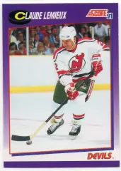 Карточка Claude Lemieux/Клод Лемье (New Jersey Devils/Нью-Джерси Девилз) NHL/НХЛ