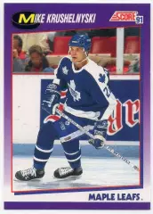Карточка Майк Крушельницки Toronto Maple Leafs/Торонто, Витязь Чехов НХЛ/NHL КХЛ