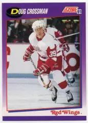 Карточка Doug Crossman/Дуг Кроссман Detroit Red Wings/Детройт Ред Уингз НХЛ/NHL