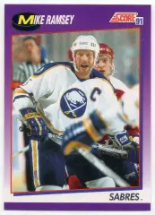 Хоккей; Карточка Mike Ramsey/Майкл Рэмси (Buffalo Sabres/Баффало Сейбрз) NHL/НХЛ