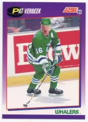 Хоккей Карточка Pat Verbeek/Пэт Вербик Hartford Whalers/Хартфорд Уэйлерс NHL/НХЛ