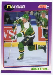 Хоккей Карточка Dave Gagner / Дэйв Ганье Minnesota North Stars/Миннесота НХЛ/NHL