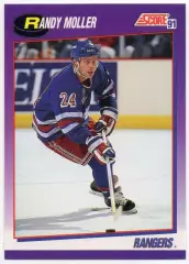 Карточка Randy Moller/Рэнди Моллер (New York Rangers/Нью-Йорк Рейнджерс) NHL НХЛ