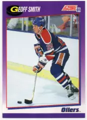 Хоккей Карточка Geoff Smith / Джефф Смит Edmonton Oilers/Эдмонтон Ойлерз НХЛ/NHL