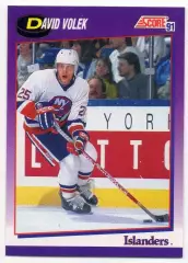 Карточка David Volek / Давид Волек New York Islanders/Нью-Йорк Айлендерс НХЛ/NHL