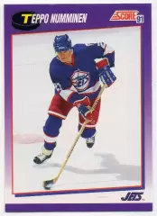 Карточка Teppo Numminen/Теппо Нумминен (Winnipeg Jets/Виннипег Джетс) НХЛ/NHL