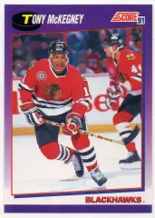 Карточка Tony McKegney/Тони Маккегни Chicago Blackhawks/Чикаго Блэкхокс НХЛ/NHL