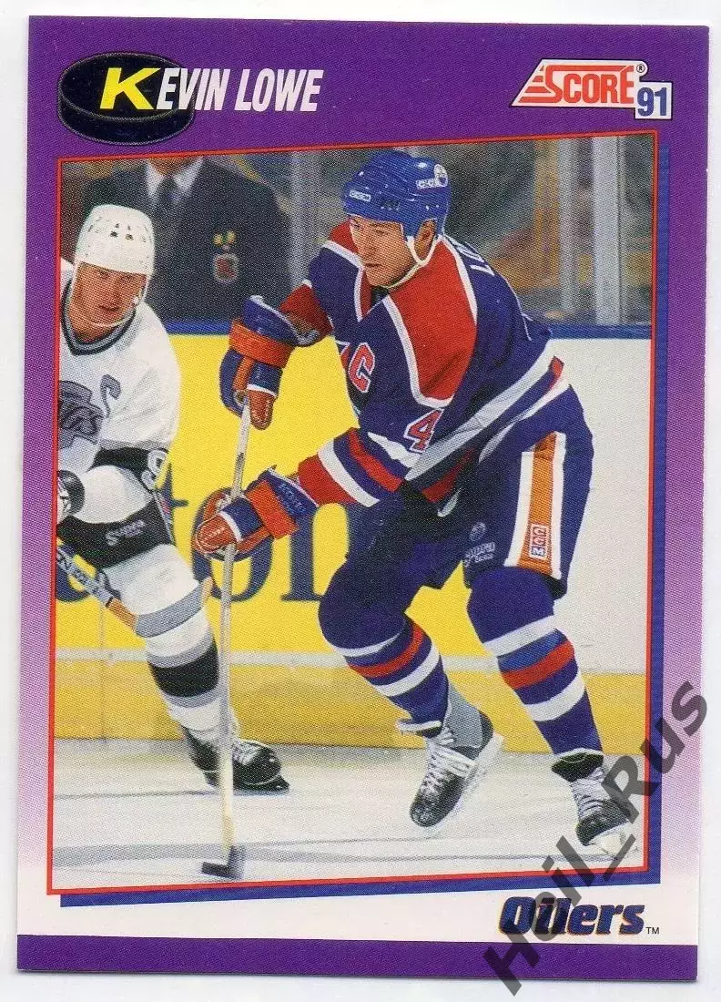 Хоккей Карточка Kevin Lowe / Кевин Лоу (Edmonton Oilers/Эдмонтон Ойлерз) НХЛ/NHL