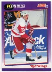 Карточка Kevin Miller/Кевин Миллер (Detroit Red Wings/Детройт Ред Уингз) НХЛ/NHL
