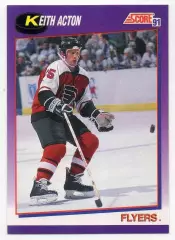 Карточка Keith Acton/Кит Эктон (Philadelphia Flyers/Филадельфия Флайерз) NHL НХЛ