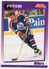 Хоккей. Карточка Petr Klima / Петр Клима Edmonton Oilers/Эдмонтон Ойлерз НХЛ/NHL