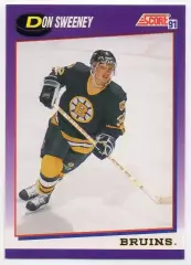 Хоккей. Карточка Don Sweeney/Дон Суини (Boston Bruins/Бостон Брюинз) НХЛ / NHL