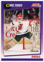 Карточка Chris Terreri/Крис Террери New Jersey Devils/Нью-Джерси Девилз; НХЛ/NHL