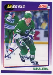 Карточка Bobby Holik/Бобби Холик (Hartford Whalers/Хартфорд Уэйлерс) НХЛ/NHL
