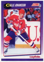 Карточка Calle Johansson/Калле Юханссон (Capitals/Вашингтон Кэпиталз) НХЛ/NHL
