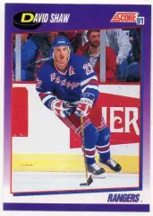 Хоккей Карточка David Shaw/Дэвид Шоу New York Rangers/Нью-Йорк Рейнджерс NHL НХЛ